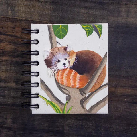 Eco-Friendly Notebook | Small | Red Panda
