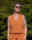 Button Down Kurta Vest | 7 colors |