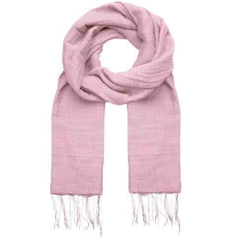 Gio Shawl | Silk/Cotton | Frozen Lilac