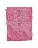 Brushed Woven Poncho | Carnation