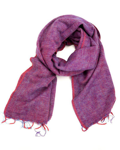 Brushed Woven Shawl | Monet