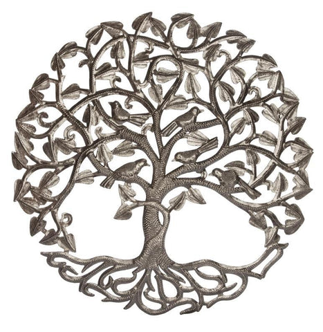Haitian Metal Art | Perpetual Tree of Life