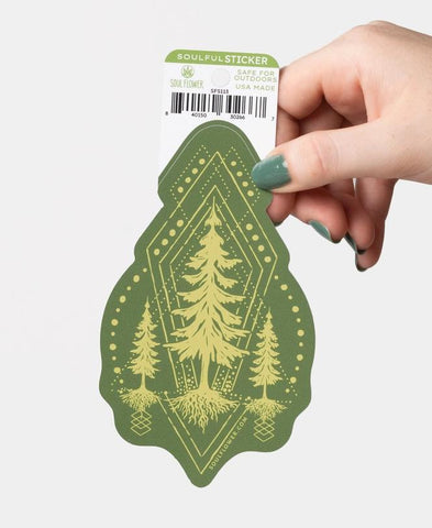 Vinyl Sticker | Sacred Pines