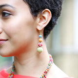 Kantha Graduated Earrings