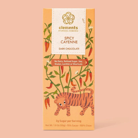 Elements Spicy Cayenne 70% Dark Chocolate Bar