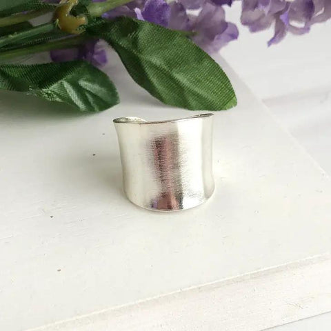 Concave Ring | Silver