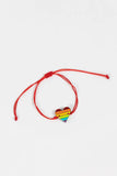 Rainbow Heart Gourd Bracelet
