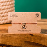 String Bracelet | Peace Sign
