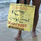 Recycled Feed Bag Tote | Yellow