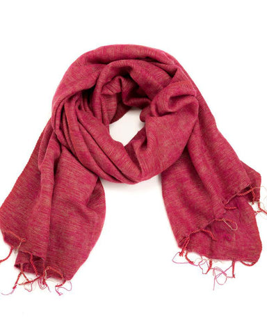 Brushed Woven Shawl | Dusty Pink