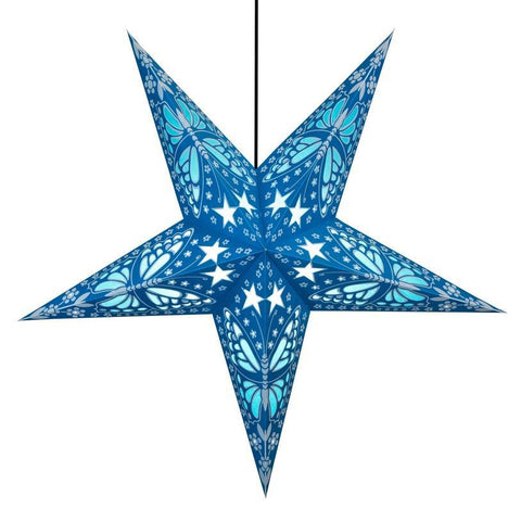 Paper Star Lantern | Blue Flutter