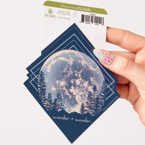 Vinyl Sticker | Wonder and Wander