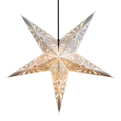Paper Star Lantern | White Swan