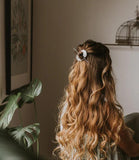 Kavya Hair Slide w/Stick | Silver Fern