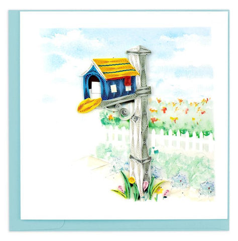 Happy Mailbox Quilling Card