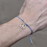 String Bracelet | Peace Sign