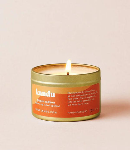 Kandu Candle | Ginger Saffron | 3oz.