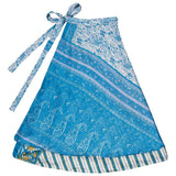 Upcycled Sari Wrap Skirt | Long