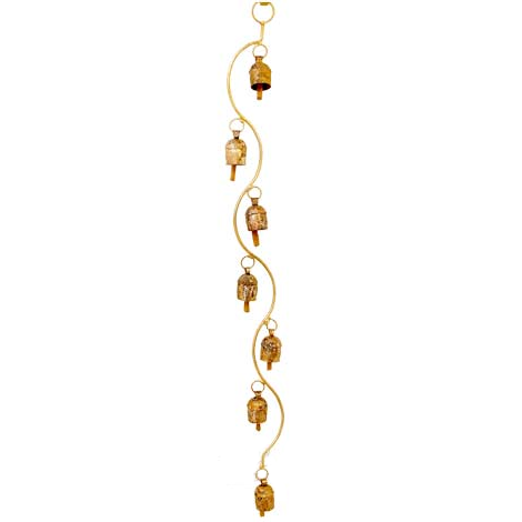 Curved Stem With 7 Bells Curved Stem With 7 Bells
