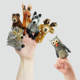 Felted Wool Finger Puppet | Deer