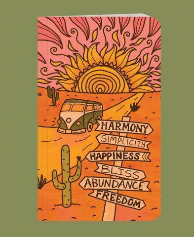 Recycled Notebook | Funky Scenes | Road Trip
