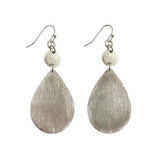 Twilight Teardrop Earrings | Silver