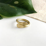Overlap Ring | Gold