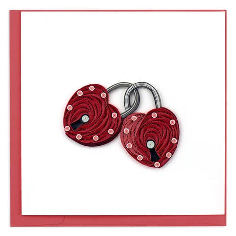 Love Locks Quilling Card