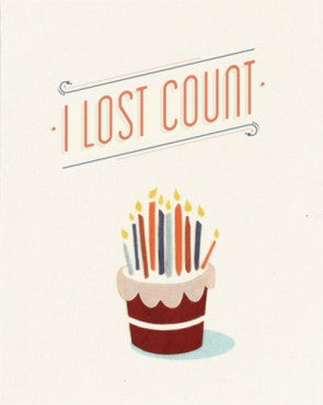 Lost Count Birthday