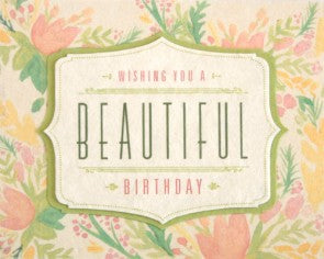 Watercolor Birthday