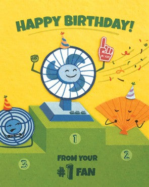 Number 1 Fan Birthday