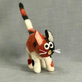 Felted Wool Cat | 5 Colors
