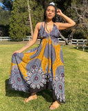 Leaf Mandala Halter Dress | 3 Colors