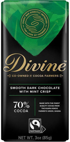 Dark Chocolate Bar | Mint Crisp