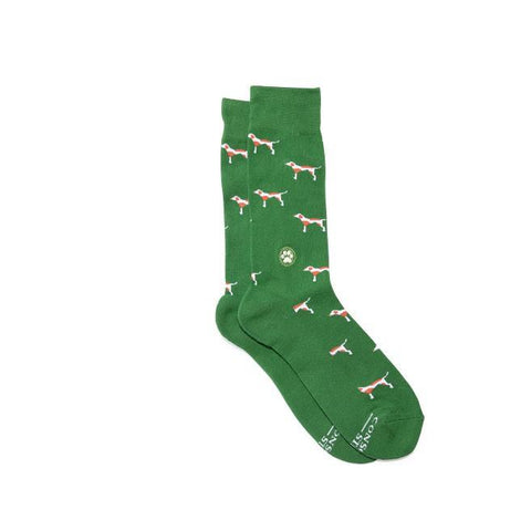Socks That Save Dogs | Green