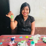 Beaded Keychain | Cat