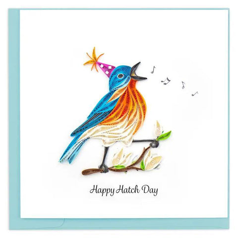Happy Hatch Day Quilling Card