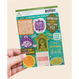 Sticker Sheet | Spread The Word