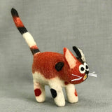 Felted Wool Cat | 5 Colors