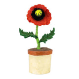 Felt Potted Flower | Poppy