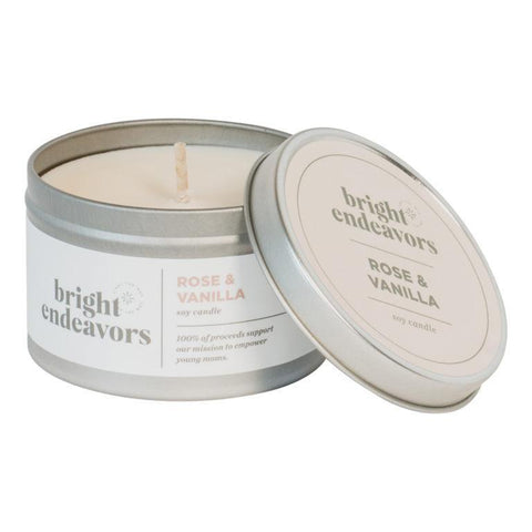 Bright Endeavors Retreat Tin | Rose & Vanilla