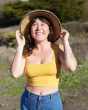 Square Neck Crop Top | 11 colors