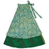 Upcycled Sari Wrap Skirt | Long