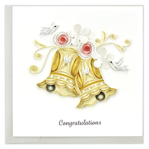 Wedding Bells Quilling Card