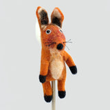 Felted Wool Finger Puppet | Fox