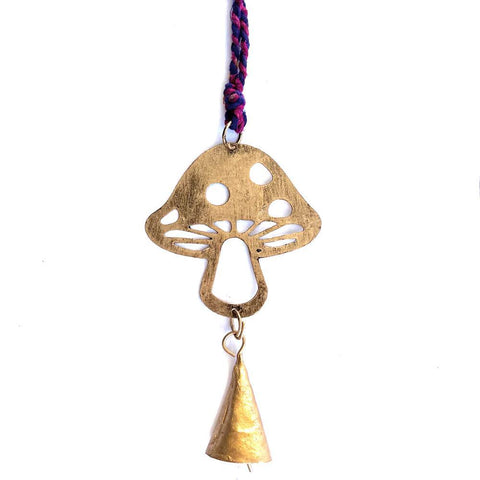 Metal Chime/Ornament | Mini Mushroom