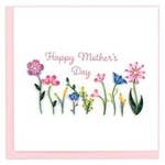 Mother's Day Wildflowers Quilling Card
