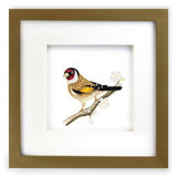 Shadow Box Frame for Quilling Cards | Brushed Gold