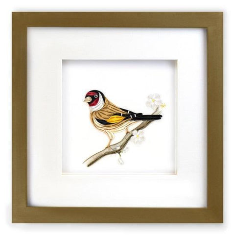Shadow Box Frame for Quilling Cards | Brushed Gold