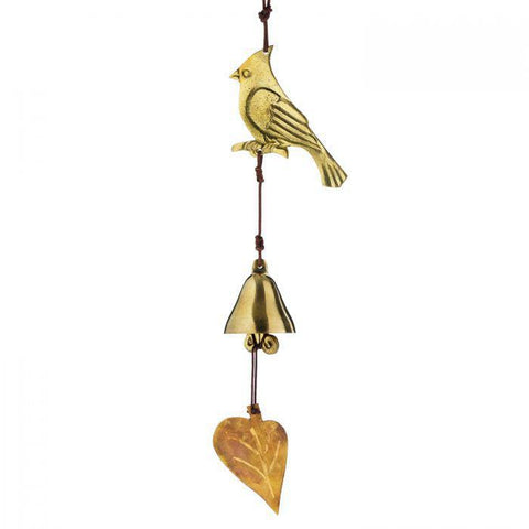 Solid Brass Door Chime | Cardinal